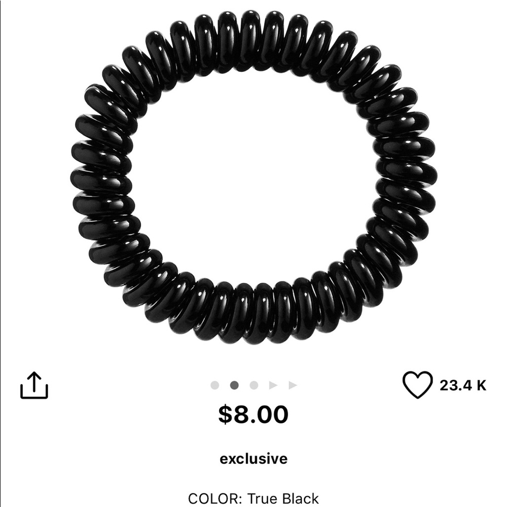 Invisible hair tie (5 per pack) - Picture 3 of 3